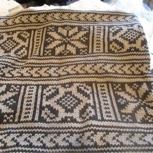 Pottery barn Fair Isle Christmas pillow cover